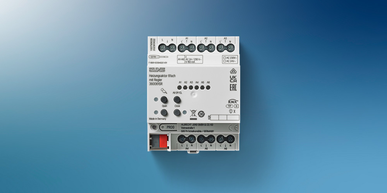 KNX Heizungsaktor 6-fach bei EnergieCraft Elektrotechnik GmbH in Bad Nauheim