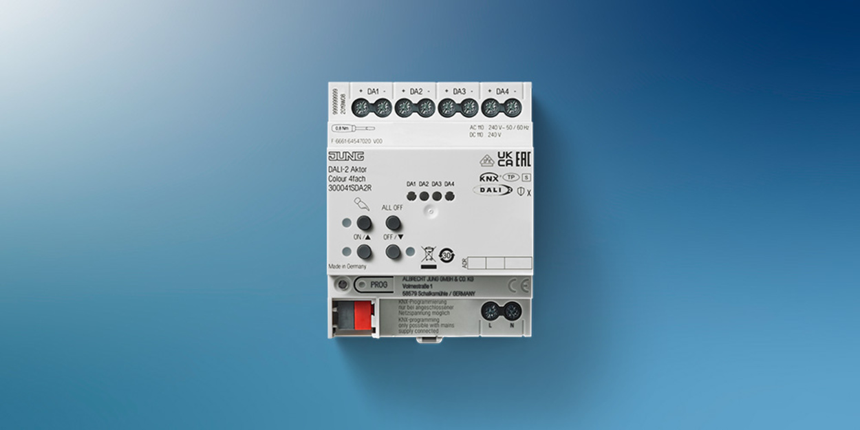 KNX DALI 2 Gateway Colour bei EnergieCraft Elektrotechnik GmbH in Bad Nauheim